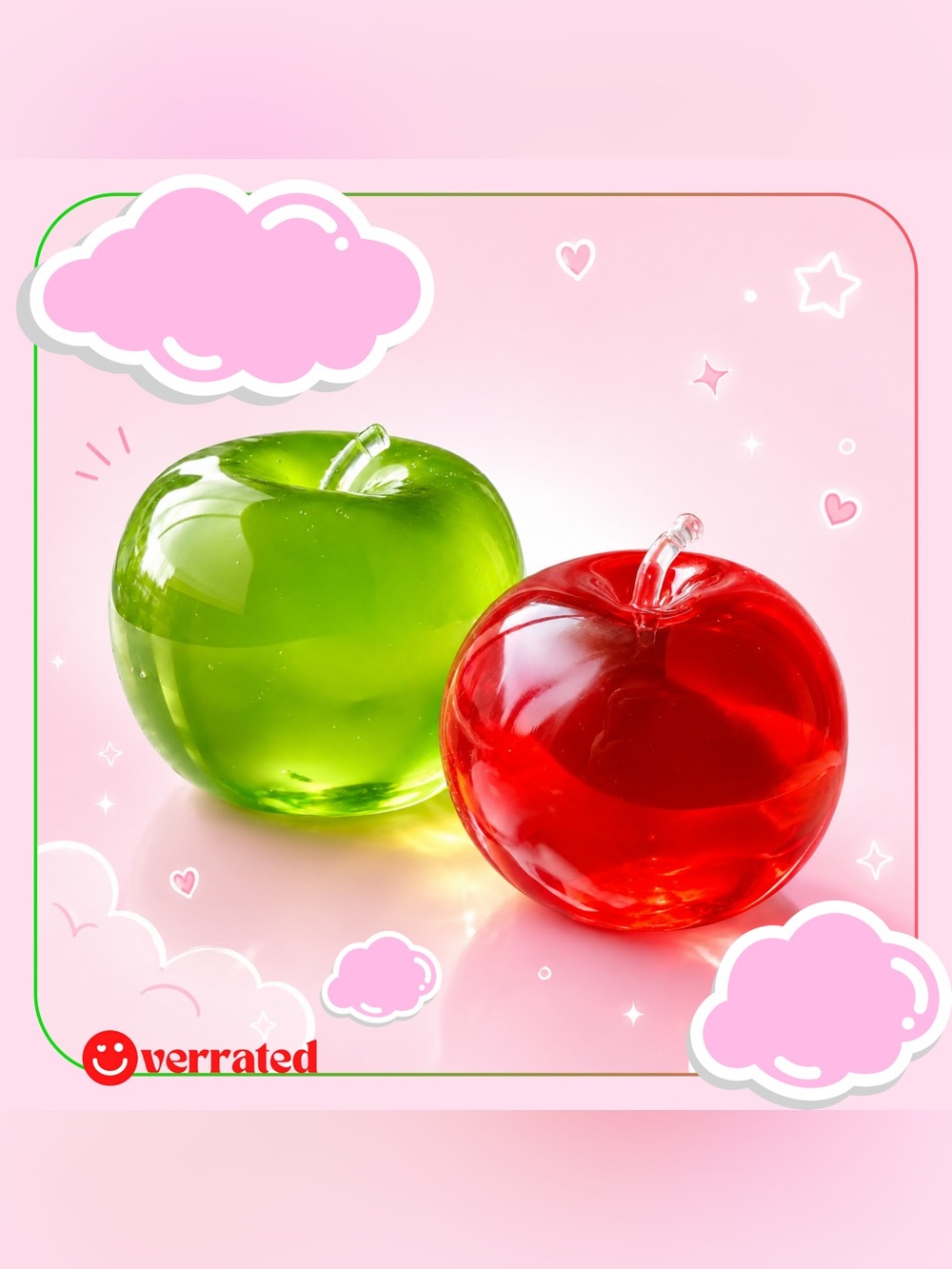Chiboki Crystal Apple Jelly Squishy